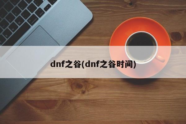 dnf之谷(dnf之谷时间)
